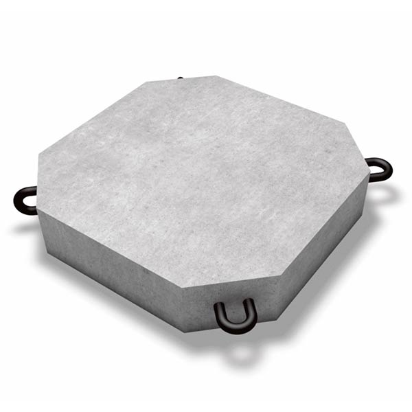 Блок укрепления 1000x1000x160 мм П 2 Серия 3.501.1-160
